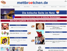 Tablet Screenshot of mettbroetchen.de